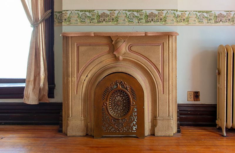 Fall 2021 Save TOH, bedroom fireplace