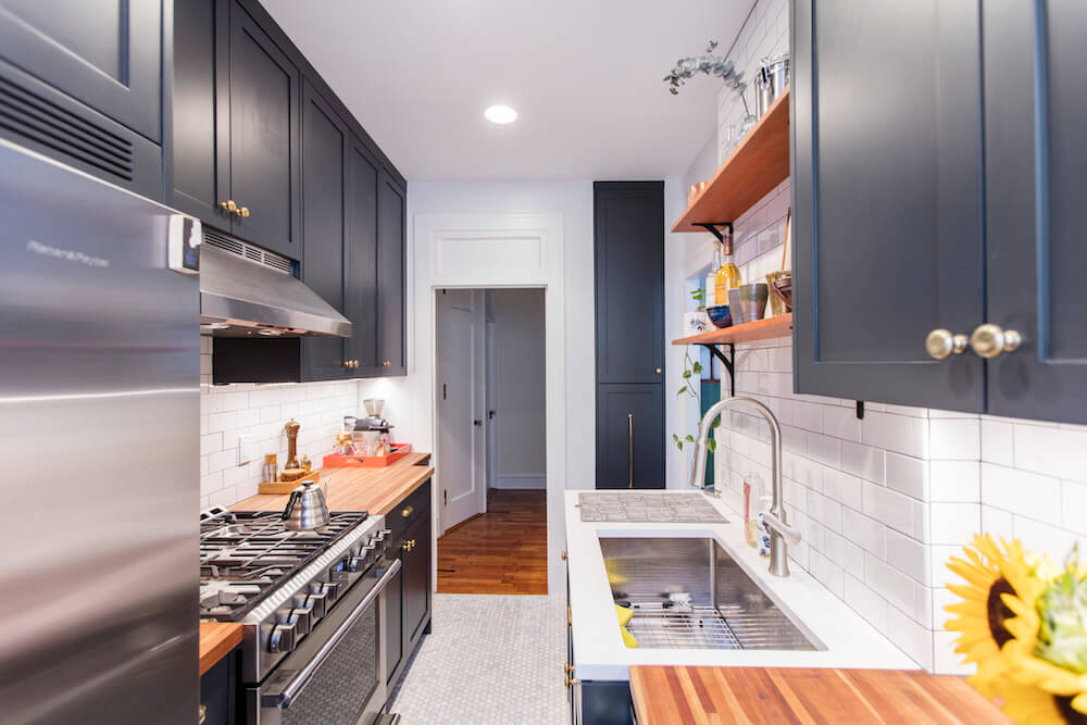 Image of a chef-friendly galley kitchen