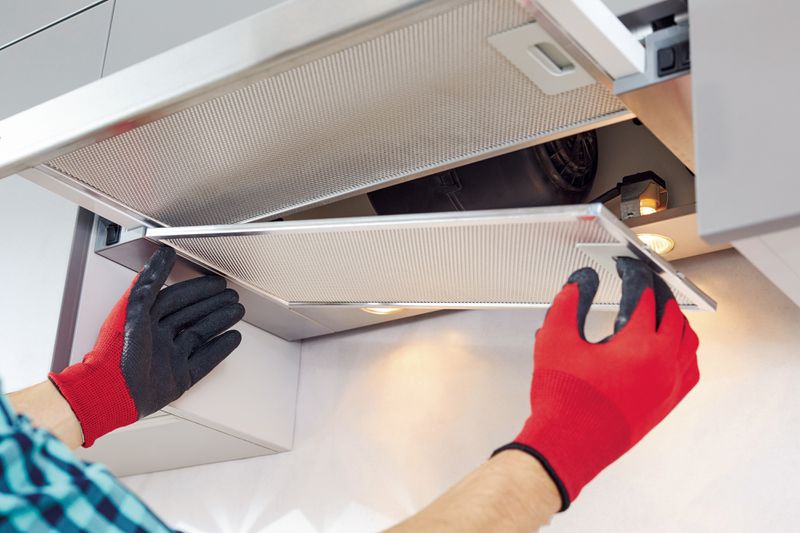 Removing grease from inside your vent hood can help prevent fires.