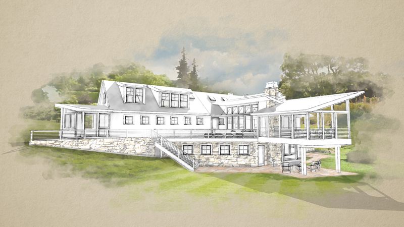 Fall 2021, TOH TV project, Concord Country Cape, architectural rendering