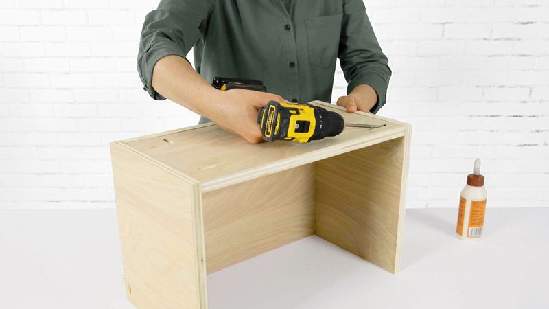 Fall 2021, Easy DIY, console cabinet, step 7